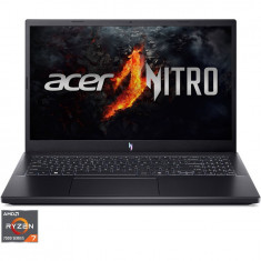 Laptop Acer Nitro V15 ANV15-41-R0GJ cu procesor AMD Ryzen™ 7 7735HS pana la 4.75GHz, 15.6, Full HD, IPS, 144Hz, 16GB DDR5, 1TB SSD, NVIDIA® GeForce RT