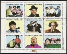 MOZAMBIC 1999 CINE FILM THREE STOOGES foto