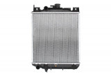 Radiator racire Suzuki Swift, 08.1989-09.1994, motor 1.0, 39 kw, benzina, cutie manuala, 358x350x16 mm, Valeo, aluminiu brazat/plastic