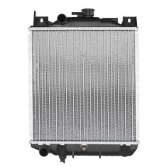 Radiator racire Suzuki Swift, 08.1989-09.1994, motor 1.0, 39 kw, benzina, cutie manuala, 358x350x16 mm, Valeo, aluminiu brazat/plastic