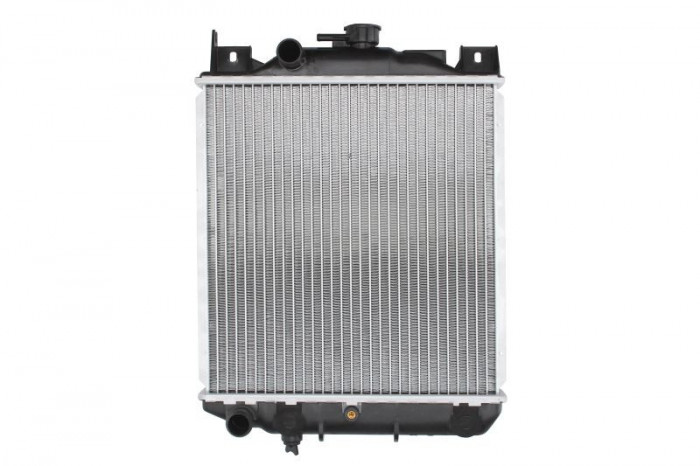 Radiator racire Suzuki Swift, 08.1989-09.1994, motor 1.0, 39 kw, benzina, cutie manuala, 358x350x16 mm, Valeo, aluminiu brazat/plastic