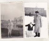 Bnk foto - Ploiesti - lot 2 fotografii anii `70, Alb-Negru, Romania de la 1950, Cladiri