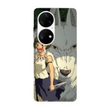Husa compatibila cu Huawei Nova 9 model Princess Mononoke, Silicon, TPU, Viceversa