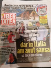 Ziar LIBERTATEA - NR. 10565 - 22 IANUARIE 2022