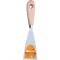 Spaclu cu maner din lemn, 3.5&quot;, 90 mm