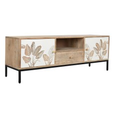 Mobilă TV DKD Home Decor Metal Lemn de mango (140 x 40 x 50 cm)