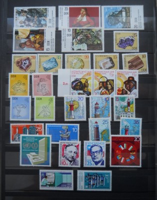 SERII GERMANIA DDR NESTAMPILATE MNH foto