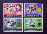 Ras Al Khaimah 1972 - Seria Completă Cooperare Olimpică Internațională / Jocurile Olimpice 4 Valori Ștampilat - Cod: -SW13