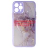 Husa iPhone 11 Pro, TPU Marmura, Model 02, Protectie Premium, Accesorii GSM