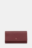 Trussardi portofel de piele culoarea bordo, I022E000048N