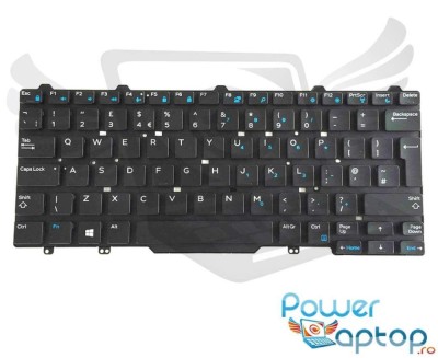 Tastatura Dell Latitude E7450 iluminata layout UK fara rama enter mare, Latitude E7470 iluminata layout UK foto
