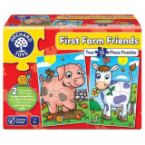 Puzzle Primii Prieteni de la Ferma FIRST FARM FRIENDS, orchard toys