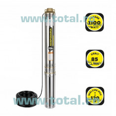 Gospodarul Profesionist Pompa Sumersibila Apa Curata 4qjd-1100, 8 Turbine - 1100w, 5000 L/h