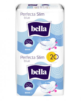 Absorbante Bella Perfecta Slim Blue Extra Soft, 20 buc foto