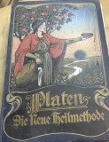 CRT9DE Carte veche Germana - M. Platen - Die neue Heilmethode II. Band (Deutsches Verlagshaus Bong) - Carte veche medicina