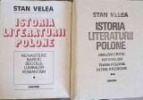 Istoria Literaturii Polone Vol. 1-2, Stan Velea, 1986, Univers, Romana, 1123 pagini