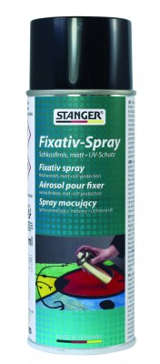 Spray Fixativ Mat UV Protect, Lac fixare Stanger, 400ml foto