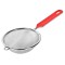 Strecurătoare Metalică, Diametru 10cm, M&acirc;ner Roșu