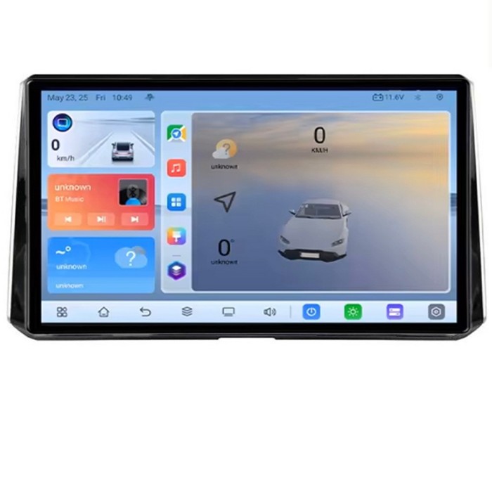 Navigatie Toyota Auris 2018- C-388 Android 8 Core 2.2 Ghz 8+128 Qled 1K ADAS 4G LTE GPS 360 KIT-388+EDT-E410V3 CarStore Technology