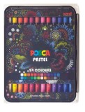 Pastel uleios Posca KPA-100 1.0-6.8mm, 24 culori/set | Uni