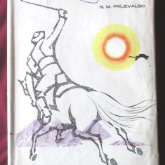 "CALATORII", N. M. Prijevalski, 1963. Ilustratii Marcel Chirnoaga