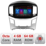 Navigatie Hyundai H1 Starex 2016- E-H1 Octa Core cu Android Radio Bluetooth Internet GPS WIFI DSP 4+64GB 4G RESIGILAT CarStore Technology