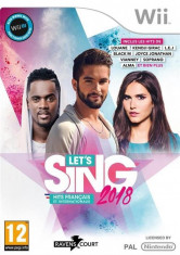 Lets Sing 2018 French Hits Bundle Fr Nl Wiiu Wii foto