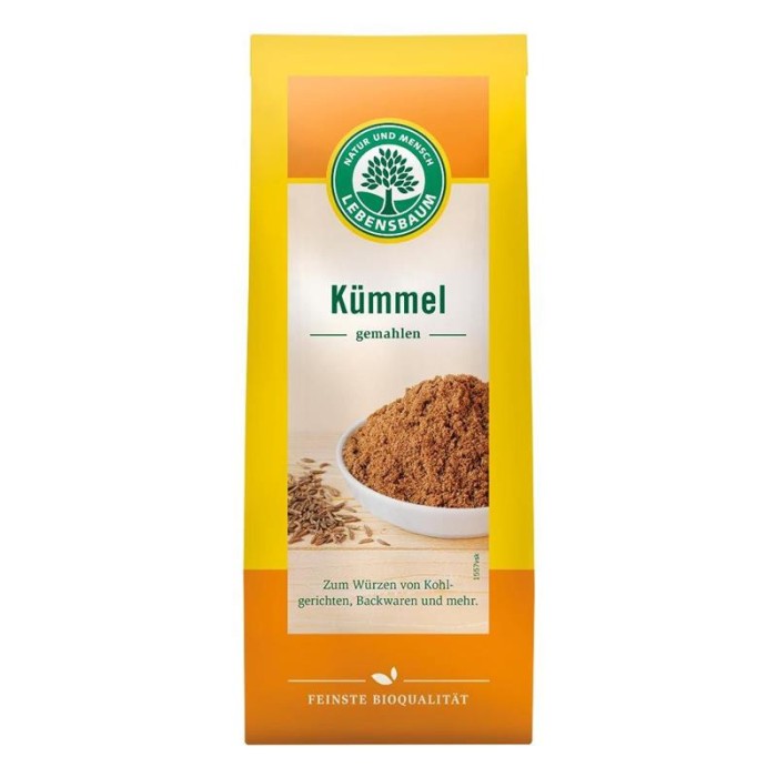 Chimen Macinat Bio 40 grame Lebensbaum
