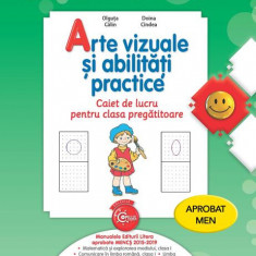 Arte vizuale și abilități practice. Caiet de lucru pentru clasa pregătitoare - Paperback brosat - Olguţa Călin, Doinea Cîndea - Litera