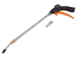 Pistol pneumatic telescopic umflare