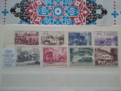 1964- Austria-U.P.U.-Compl.set-MNH foto