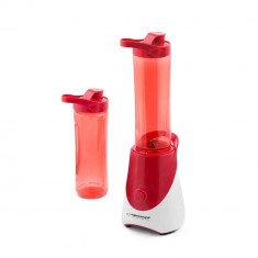 Mini mixer esperanza sporty cu 2 flacoane, 2 x0.6l, 250w, rosu foto