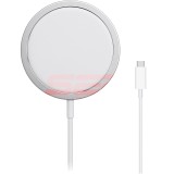 Incarcator Wireless Magnetic MagSafe iPhone 15/14/13/12 Pro Max/Mini, Type-C (Fara Adaptor)