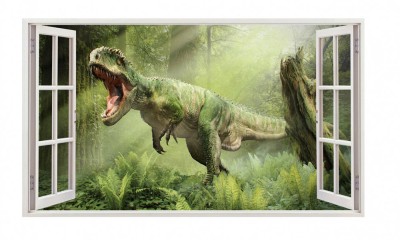 Sticker decorativ cu Dinozauri, 85 cm, 4266ST foto