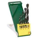 BOSCH Set 5 burghie pentru lemn, 4-10 mm