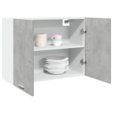 Cumpara ieftin Dulap suspendat &ldquo;Lyon&rdquo;, gri beton, 80 x 31 x 60 cm, PAL