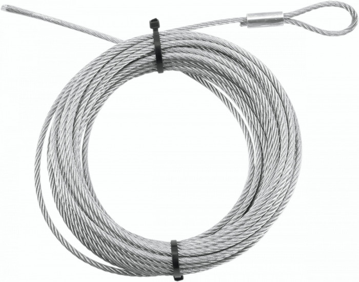 Cablu troliu otel Moose Plow 10mm x 15.2m (3/8inch x 50) Cod Produs: MX_NEW 45050233PE