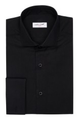 Camasa barbati slim neagra C007SL
