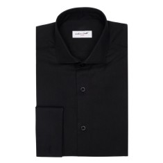 Camasa barbati slim neagra C007SL