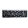 Tastatura Laptop, HP, ProBook 470 G5, L01028-001, argintie, iluminata, layout US