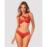 Set Atenica Obsessive, Rosu, XS/S