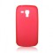 HUSA PLASTIC TPU SAMSUNG GALAXY S3 MINI (I8190) 0,5 MM ROSU