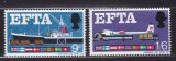 MAREA BRITANIE EFTA TRANSPORTURI SERIE MNH