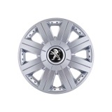 Set 4 capace roti 16 inchi (R16) Cosmos Gri, Compatibil Cu Peugeot, Autohelix MSA