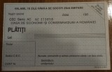 Cumpara ieftin Bon CEC Rom&acirc;nia, anii 90
