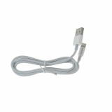 Cumpara ieftin Cablu USB cu conector compatibil tip lightning, Jellico B1, 3.1A, lungime 100 cm, in blister, alb