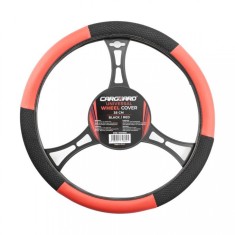 Husa Volan Auto - Rosu Negru