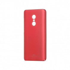 Husa MSVII Rosie + Folie Protectie Sticla Pentru Xiaomi Redmi Note 4,4X (Snapdragon)