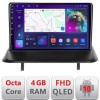 Navigatie Peugeot 3008 5008 dedicata Android QLED octa core 4+64 4G DSP FHD carplay android auto radio gps internet Android kit-3008+EDT-E309v3 CarSto