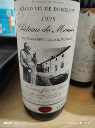 Vin Franțuzesc Chateau de Mornon 1995 foto